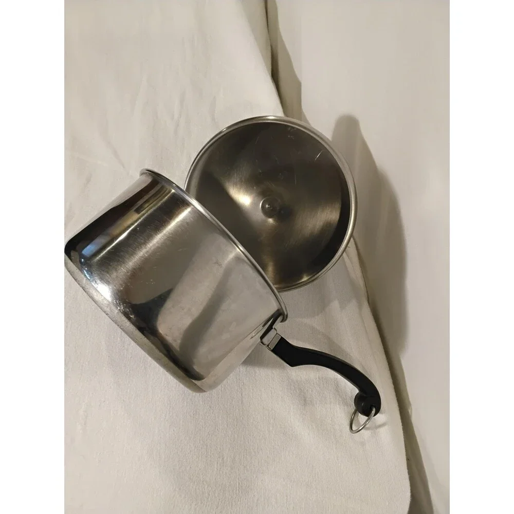 Farberware Aluminum Clad Stainless Steel 1 Quart Saucepan Pot W/Lid